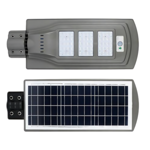 Napelemes 90W LED utcai lámpa – IP66 vízálló kültéri világítás távirányítóval, fekete színben, oszlopra szerelhető TYN-LED (BBD) - Image 5