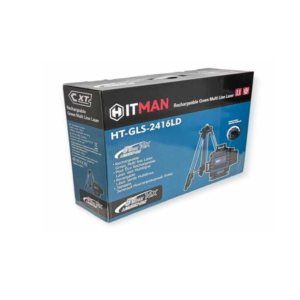 Professzionális Hitman GLS-2416LD 4D szintező lézer – dupla 5V max akkumulátor + állvány 2416LD (THM) - Image 7