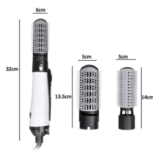Professzionális hőlégkefe és volumizer hajformázó – hajszárító kefe, hajegyenesítő és hajsütővas egyben 1000W A8 (BBV) - Image 7