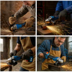 Supamaster 88v akkumulátoros sarokcsiszoló – szénkefe nélküli motorral, SM-1131(BBE) - Image 4