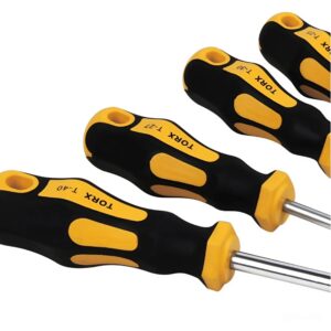 TorX csavarhúzó készlet 11 részes – strapabíró króm-vanádium acél szerszámkészlet precíziós munkákhoz (BBD) - Image 3