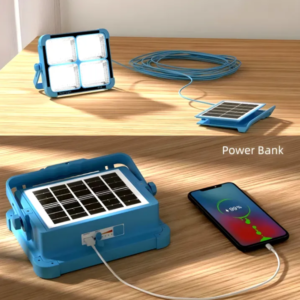 UXI hordozható napelemes LED lámpa – vészvilágítás és powerbank funkcióval BL-911 (BBD) - Image 3