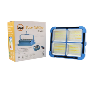 UXI hordozható napelemes LED lámpa – vészvilágítás és powerbank funkcióval BL-911 (BBD) - Image 5