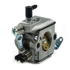 Univerzális karburátor benzines láncfűrészhez, fűkaszához és szivattyúhoz – 45/52/58 cm³ benzinmotorokhoz kompatibilis porlasztó alkatrész (BBV) - Image 3