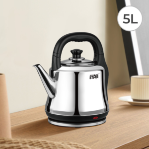 Winning Star 5L rozsdamentes acél elektromos vízforraló – 1800W nagy teljesítményű teáskanna forró italokhoz ST-6021 (THM) - Image 3