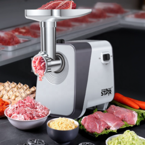 Winning Star elektromos húsdaráló – 450W erős motor, rozsdamentes acél házzal, professzionális darálásra és kolbásztöltésre ST5517 (BBTHM) - Image 6