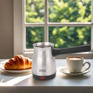 Winning Star hordozható elektromos török kávéfőző – rozsdamentes acél kivitel, kompakt és praktikus kávéfőző ST-9895 (BBD) - Image 4