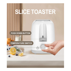 Winning Star kétszeletes kenyérpirító – 7 fokozatú barnítási beállítással, elegáns fehér színben ST-9359 (BBD) - Image 4