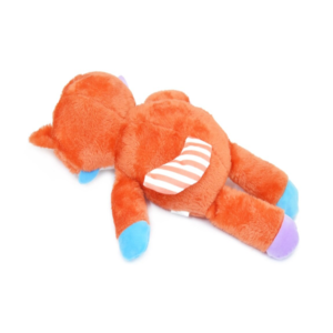 Zenélő és világító plüss róka – megnyugtató alvótárs gyerekeknek, pihentető éjszakákhoz (BBJ) - Image 3