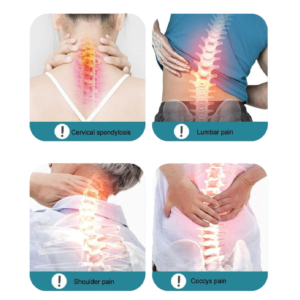 Ergonomikus tartásjavító deréktámasz – székre helyezhető háttámla hátfájás enyhítésére és testtartás javítására, irodába és autóba (BBM) (FX) - Image 4