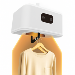 Hordozható elektromos meleglevegős ruhaszárító – kompakt, összecsukható szárítógép 10 kg szárító kapacitás (BBM) - Image 9