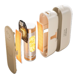 Kompakt újratölthető mini elektromos kézmelegítő – gyorsan tölthető fűtőeszköz hideg napokra, utazáshoz és szabadtéri tevékenységekhez (BBM) - Image 5