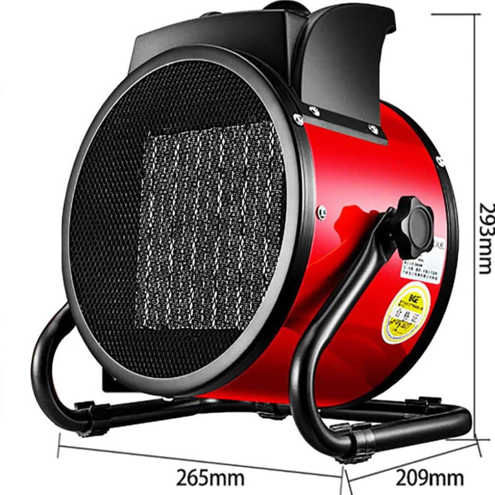 Resovio 3000W ventilátoros kerámia fűtőtest – energiatakarékos elektromos melegítő 230V BH-P3 (BBD)4