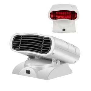 Resovio hordozható ventilátoros hősugárzó – 2000W erős elektromos fűtőtest termosztáttal FH-103A (THM) - Image 7