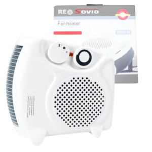 Resovio hordozható ventilátoros hősugárzó – kompakt, gyorsfűtésű elektromos fűtőtest otthonra és irodába FH-06 (BBTHM) - Image 3