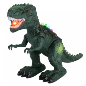 Tyrannosaurus Rex interaktív játékfigura – 30 cm-es mozgó dinoszaurusz hang- és fényhatásokkal (BBJ) - Image 3