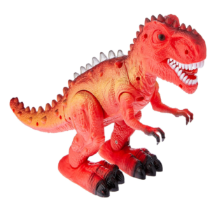 Tyrannosaurus Rex interaktív játékfigura – 30 cm-es mozgó dinoszaurusz hang- és fényhatásokkal (BBJ) - Image 8