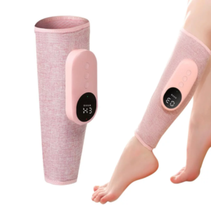 Vezeték nélküli elektromos láb- és vádlimasszírozó – 3 intenzitásfokozattal, vérkeringés serkentésére és izomfájdalom csillapítására- 1db (BBM) - Image 3