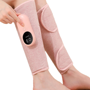 Vezeték nélküli elektromos láb- és vádlimasszírozó – 3 intenzitásfokozattal, vérkeringés serkentésére és izomfájdalom csillapítására- 1db (BBM) - Image 5