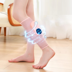 Vezeték nélküli elektromos láb- és vádlimasszírozó – 3 intenzitásfokozattal, vérkeringés serkentésére és izomfájdalom csillapítására- 1db (BBM) - Image 6