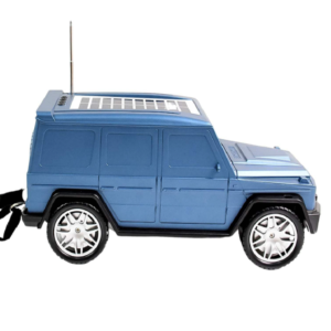 Vezeték nélküli sumker Mercedes G63 napelemes Bluetooth autós hangszóró LED lámpával – HF-F88 (THM) - Image 3