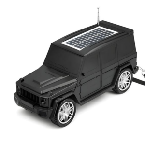 Vezeték nélküli sumker Mercedes G63 napelemes Bluetooth autós hangszóró LED lámpával – HF-F88 (THM) - Image 4