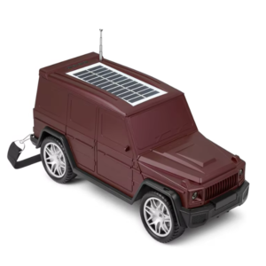 Vezeték nélküli sumker Mercedes G63 napelemes Bluetooth autós hangszóró LED lámpával – HF-F88 (THM) - Image 7