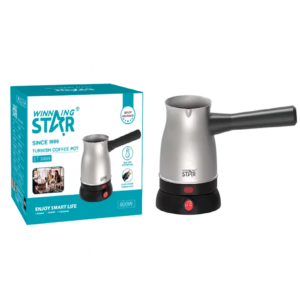 Winning Star elektromos török kávéfőző – 500 ml kapacitású gyorsfőző, rozsdamentes acél házzal és automatikus kikapcsolással ST-9895 (BBA) - Image 5