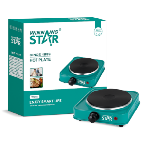 Winning Star kompakt elektromos egyégős főzőlap – 1000W öntöttvas főzőfelülettel, gyors és energiatakarékos ST-9635 (FX) (BBD) - Image 10