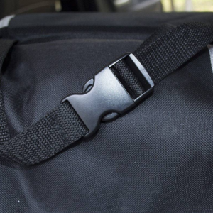 Autós csomagtartó rendező – 4 rekeszes, összecsukható, vízálló tárolódoboz 91×26 cm, praktikus rendszerező az autóba (BLLV) - Image 6