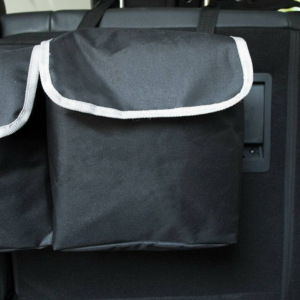 Autós csomagtartó rendező – 4 rekeszes, összecsukható, vízálló tárolódoboz 91×26 cm, praktikus rendszerező az autóba (BLLV) - Image 7