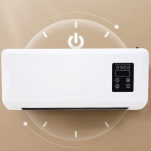 Fali elektromos fűtő- és hűtőtest – 1500 W teljesítményű, 2 fokozatú, időzítővel és távirányítóval, 20 m²-es helyiségig (BBM) - Image 10