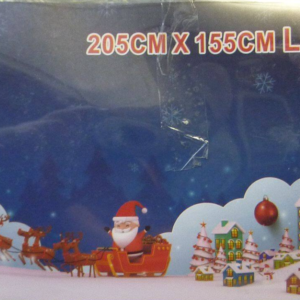 Karácsonyi LED fényfüggöny – 205×155 cm ablak- és beltéri dekoráció, energiatakarékos ünnepi fényfüzér - választható színben (SB) - Image 5