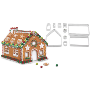 Karácsonyi mézeskalács ház készítő szett – komplett sütőforma és dekorációs készlet édes alkotáshoz (BLLV) - Image 6
