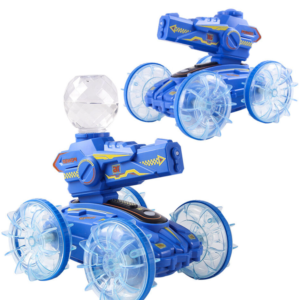 Kétéltű 4WD távirányítós kaszkadőr autó – 2,4 GHz-es, 360°-ban forgatható vízi és szárazföldi RC autó gyerekeknek, tökéletes ajándék SL-062 (BBJ) - Image 3