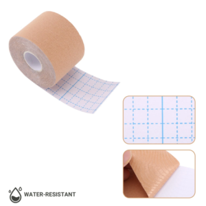 Kineziológiai tapasz – 5 cm × 5 m bőrszínű izom- és ízülettámasztó sport szalag fájdalomcsillapításhoz és regenerációhoz (BLLV) - Image 3