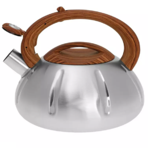 Klönberg rozsdamentes acél vízforraló – 3 literes hagyományos sípolós teafőző, minden tűzhelyhez KB-6603 (BBA) - Image 6