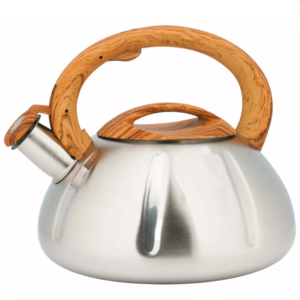 Klönberg rozsdamentes acél vízforraló – 3 literes hagyományos sípolós teafőző, minden tűzhelyhez KB-6603 (BBA) - Image 5