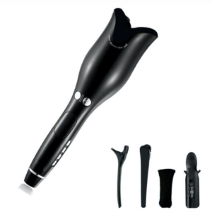 MAC Automata hajgöndörítő – Kerámia bevonatú, gyors és egyszerű göndörítés minden hajtípushoz, otthoni és profi használatra - fekete (BLLV) - Image 5