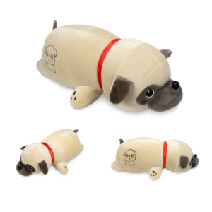 Óriás méretű 2in1 párna és plüss kutyus - pihe-puha mopsz alakú párna - 53 x 30 x 20 cm (BBJ) - Image 3