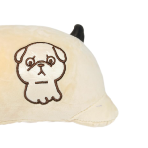 Óriás méretű 2in1 párna és plüss kutyus - pihe-puha mopsz alakú párna - 53 x 30 x 20 cm (BBJ) - Image 6