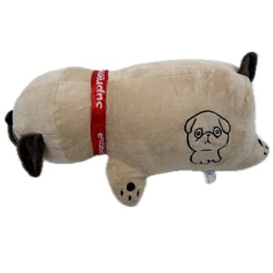 Óriás méretű 2in1 párna és plüss kutyus - pihe-puha mopsz alakú párna - 53 x 30 x 20 cm (BBJ) - Image 9