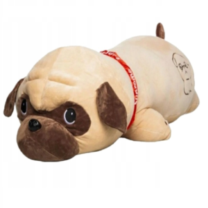 Óriás méretű 2in1 párna és plüss kutyus - pihe-puha mopsz alakú párna - 53 x 30 x 20 cm (BBJ) - Image 14