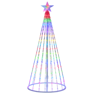 RGB LED-es dekorfa – 1,65 méteres, 204 ledes okos fényfa mobilapplikációval vezérelhető, hangulatvilágítás otthonra (BBD) - Image 3