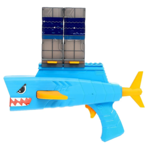 Shark attack – ragadós golyós célbalövő játék gyerekeknek darts táblával, beltéri szórakozáshoz (BBJ) - Image 3