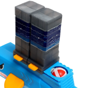 Shark attack – ragadós golyós célbalövő játék gyerekeknek darts táblával, beltéri szórakozáshoz (BBJ) - Image 9