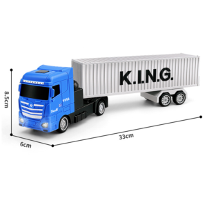 Távirányítós akkumulátoros export szállító konténeres teherautó – interaktív játékélmény gyermekek számára (BBJ) - Image 6