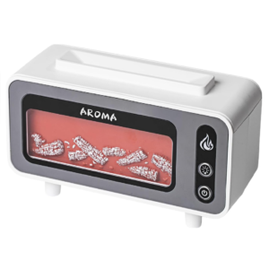 Vintage lánghatású ultrahangos illóolaj-diffúzor és párásító – aromaterápiás levegőfrissítő LED fényekkel KE24-426 (BBD) - Image 4