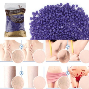 100 g gyantagyöngy – professzionális szőrtelenítő viasz gyantamelegítőhöz, bőrbarát formula otthoni és szalonhasználatra - Levendula lila (BLLV) - Image 3