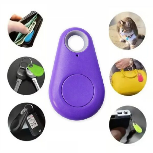 Bluetooth design kulcskereső – nyomkövető 25 m hatótávval - lila (BLLV)